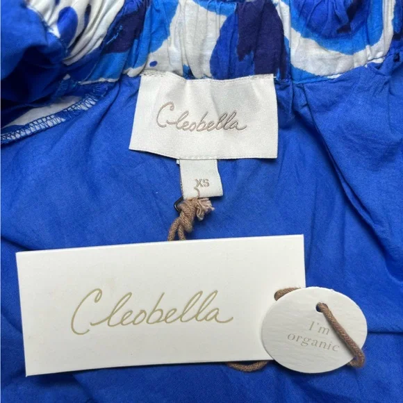 Cleobella Thalia Romper in Azure Print - Size XS - Picture 10 of 10